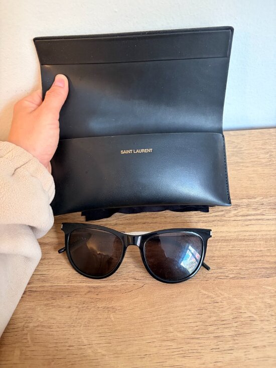 YSL Sunglasses, Case & Microfiber Cloth